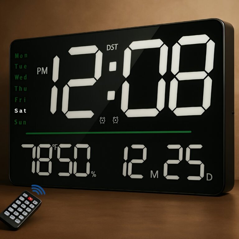 A digital watch with a remote