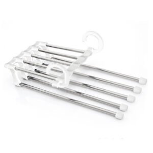 TransformU 5 In 1 Stainless Steel Trouser Hanger