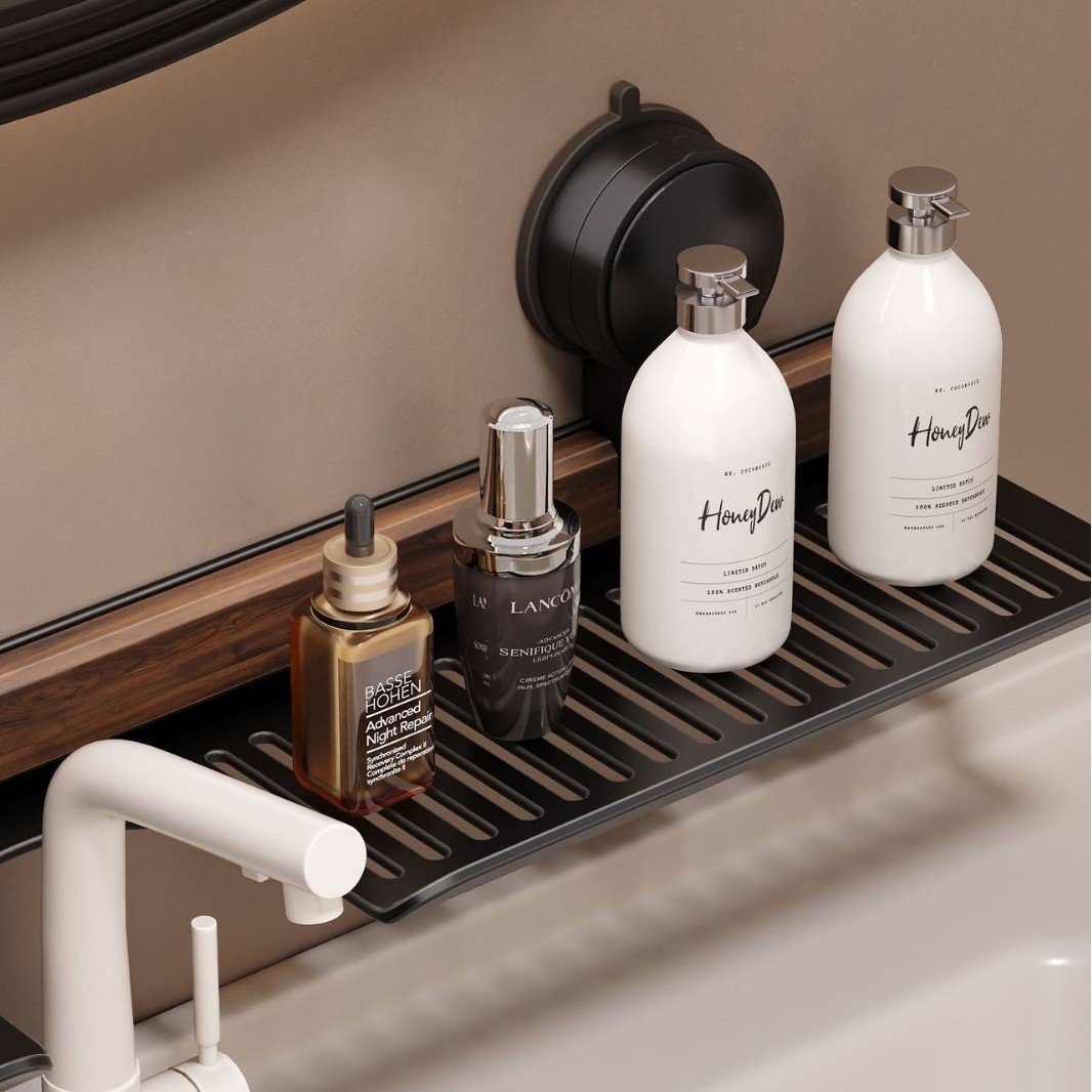 TransformU Punch-Free Wall-Mounted Bathroom Upgrade Rack ( No Drilling) - Image 5